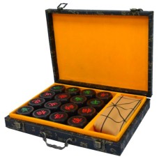 Xiang-Qi chineesschaak stenenset rond 32mm. Xiang-Qi chineesschaak stenenset rond 32mm.