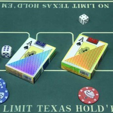 Pokerkaarten Texas Hold'em 100% kunst VE10 Pokerkaarten Texas Hold'em 100% kunst VE10
