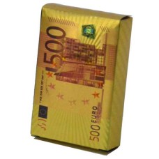 Speelkaarten 500 Euro Goud 100% kunstst
* levertijd onbekend * Speelkaarten 500 Euro Goud 100% kunstst
* levertijd onbekend *