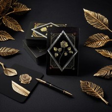 Speelkaarten Zwart Gouden Roos 100% Speelkaarten Zwart Gouden Roos 100%