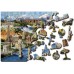 Wooden puzzle World Landmarks XL 600