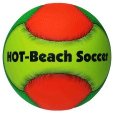 Strandvoetbal HOT Beach mt.5 gro/ora/geel
