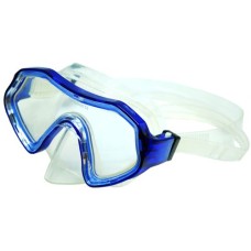 Duikmasker SMART Blauw Tr.Silicone Shallow