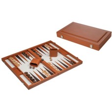 Vinyl backgammon koffers