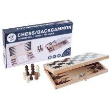 Schaak-/Backgammon cassette.29cm.+stukken
* tijdelijke vervanging voor 670011 *
