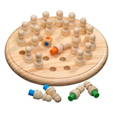 Memo Spel hout, 19 x 19 cm Philos 3170
