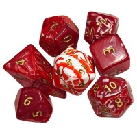 Dobbelstenen Jumbo Rood/Marmer 7 set
* Verwacht week 34 *