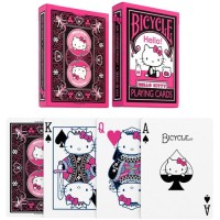Pokerkaarten Bicycle- Hello Kitty zwart en roze
* levertijd onbekend *