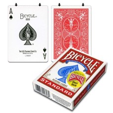 Bicycle goochel/Magic Card.Rood Short Deck