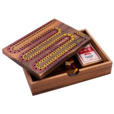 Cribbage set Acacia hout 22x17 cm.
* levertijd onbekend *