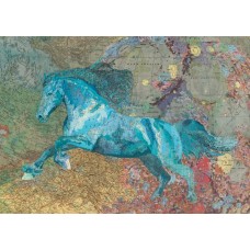 Puzzel Map Horse 2000 st.Heye 30092 NEW Puzzel Map Horse 2000 st.Heye 30092 NEW