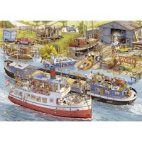 Puzzel Boatyard 1000 3dhk.Heye 30117 NEW Puzzel Boatyard 1000 3dhk.Heye 30117 NEW