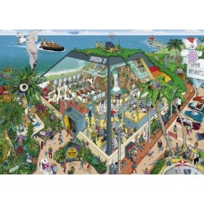 Puzzel Beauty Centre 1000 3dhk.Heye 30118 NEW